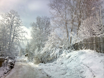 Nach Schneefall / ***