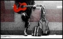 Musiker spielt den Blues / ***