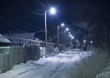 Frost auf der Straße / ***