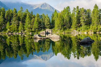  / Herbstmorgen am Lago Saoseo