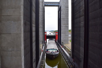 Schiffshebewerk / Das Schiffshebewerk Lüneburg in Niedersachsen.