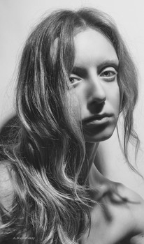 Alexander Krivitskiy / girl,retro, studio, portrait, Thanks for thanks.