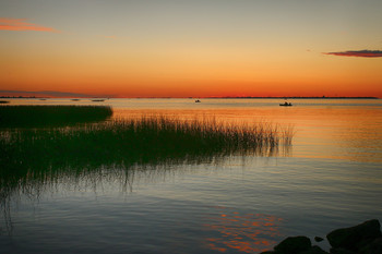 Am Abend Sonnenuntergang / ***