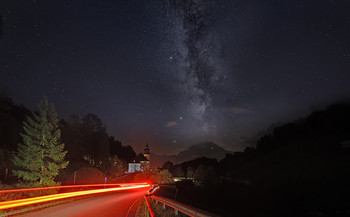 Milchstraße / Milchstraße in Berchtesgarner Land
