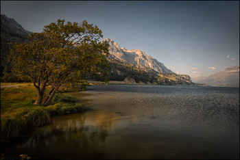 Abendstimmung / Silsersee