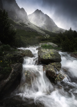 Dark mountain / Rainy day in the mountains :)