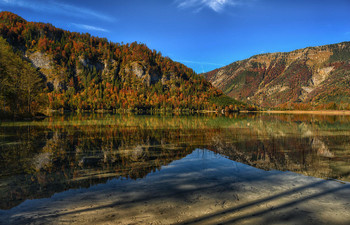 Herbst / Herbst am Offensee in Ebensee
