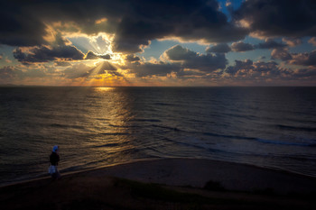 Abendstimmung am Meer / ***
