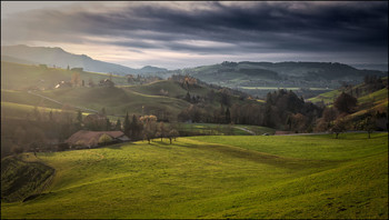 Abendstimmung / Voralpen