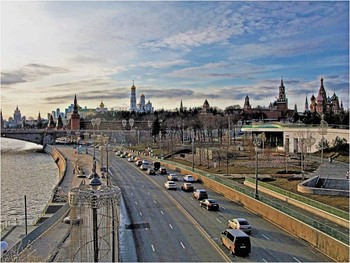 Moskau am Abend / ***