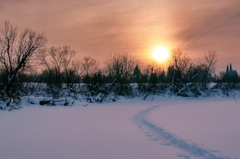 Winterabend. / ***