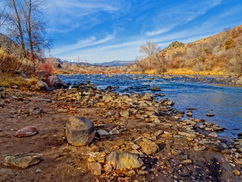  / Animas River, Durango city, Colorado, USA