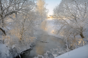 Wintermorgen. / ***