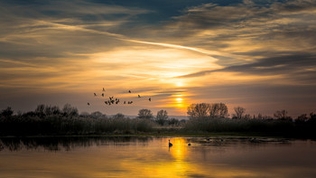 sunset / Sonnenuntergang