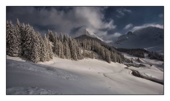 Schnee im März / Aufnahme: 18. März 2021