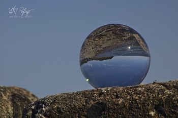 Wasserwelt / Strand im Lensball