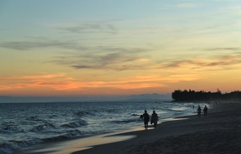 Abend Strand / ***