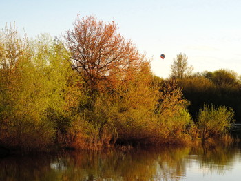 Abendflug. / ***