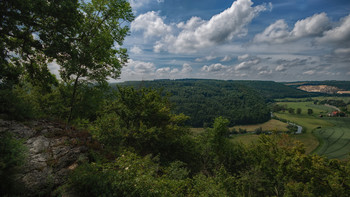 Ostalb / Schwäbische Alb bei Blaubeuren.