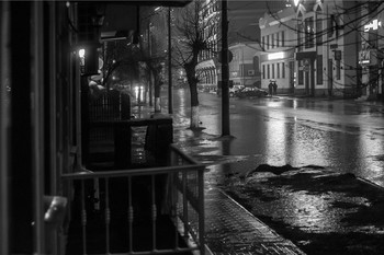  / Rainy night///