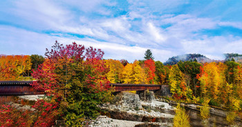 From New Hampshire to Maine ... / From Conway to Andover - New England - USA.