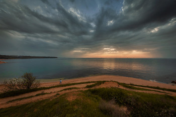 Abendstimmung am Meer / ***