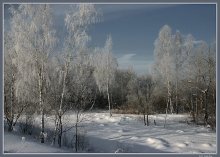 February, frosty ... / ***