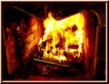 Fireplace at the cottage / ***