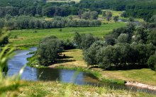 A bend r.Donets. Izyumsky Way. / ***