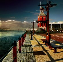 Evening port. / ***