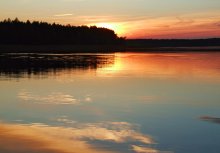 Mirrored Sunset 3 / ****************