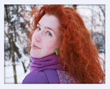 Orange-white winter / ***