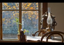 Fall outside the window was ... / ***