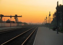 At the station / *****