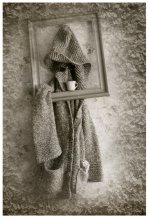 Self-portrait with a cup of coffee / ***