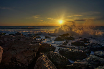 At sunset / ***