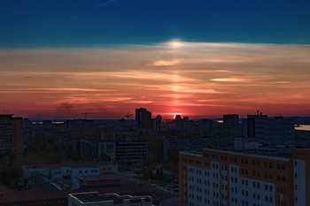red sunset / ***