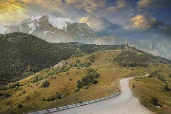 way to the mountains / ***