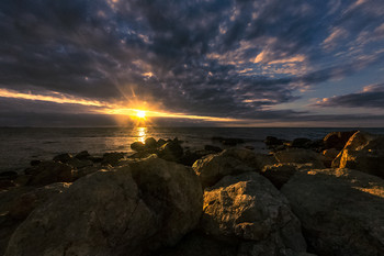 At sunset / ***
