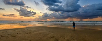 Fotografieren Sie den Sonnenuntergang / ***