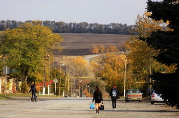 Straße zum Herbst / ***