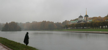 A lone fisherman ... / ***