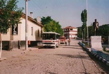 80's photo / beautiful photo from a village