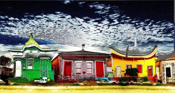 Dystorted Fashion / Rural New Orleans with a twisted architecture