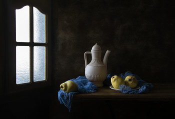 Three girls under the window ... / -------