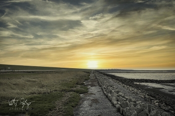 Novembersonne / Novembersonne an der Nordsee