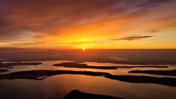 The Kingdom / An aerial view overlooking Alaska. A breathe taking view if I may say so.