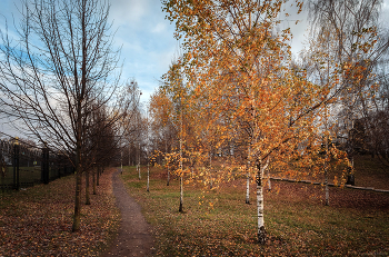 In the fall the park ... / ***