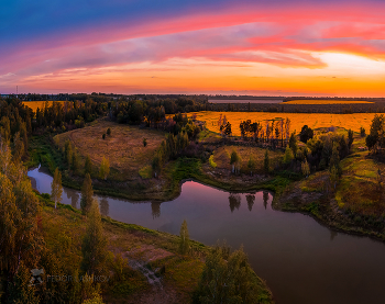 Sunset on the pond / ***