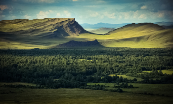 In the valley of Khakassia / ***